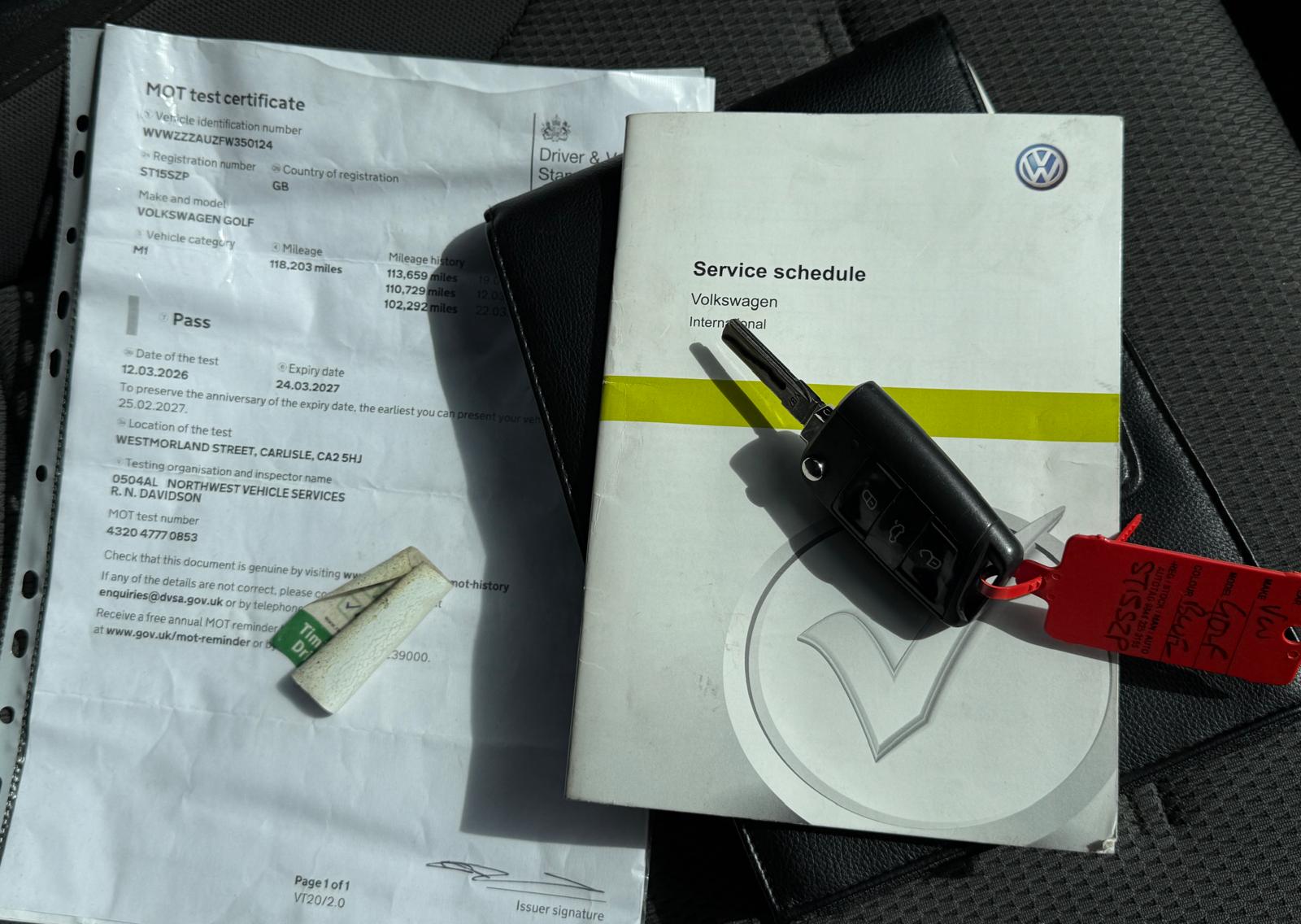 
								2015 Volkswagen Golf 2.0TDi Match 5dr DSG (auto) full									